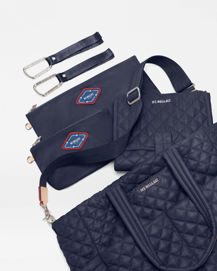 Navy Metro Diaper Tote