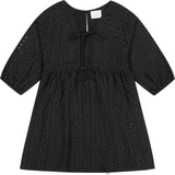 Sara Popover Dress, Black