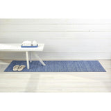 Heathered Floor Mat, Blue