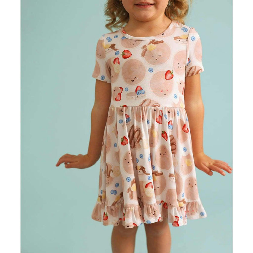 Pancakes Ruffled Twirl Dress
