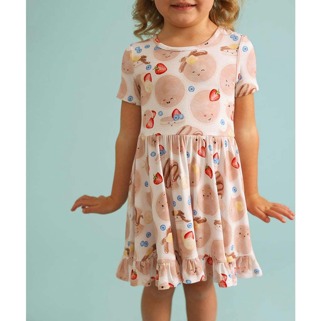 Pancakes Ruffled Twirl Dress