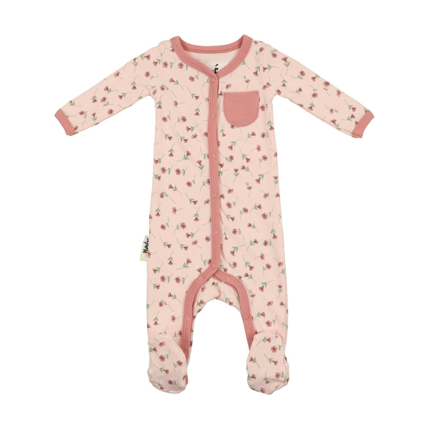 All Over Floral Footie