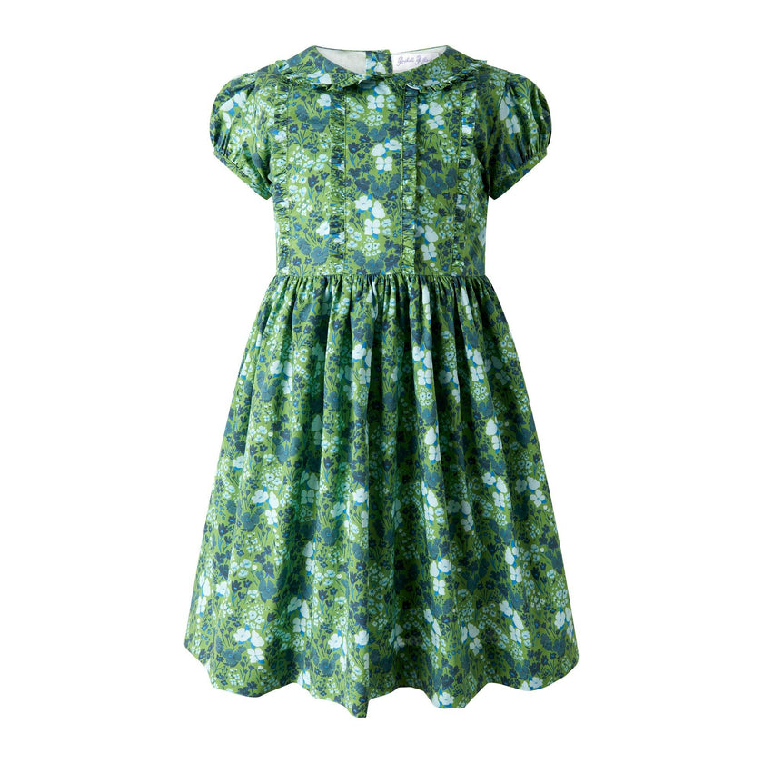 Garden Floral Frill Front Dress