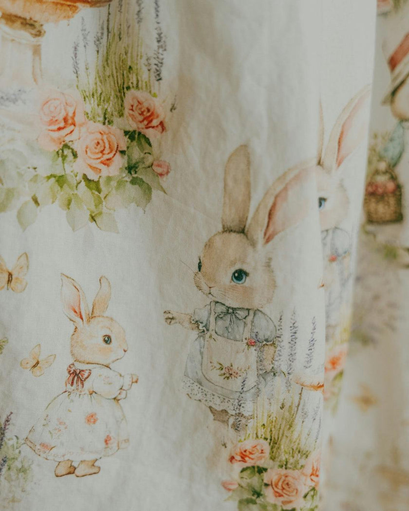 Aoki Dress-Bramble Rabbit Short Sleeve