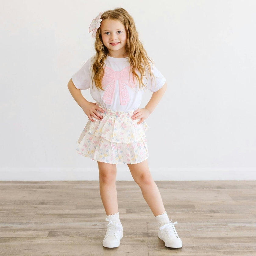 Sweet Floral Skort