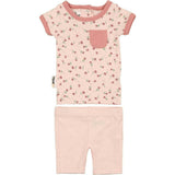 All Over Floral Two-Piece Set