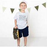 Home Run Patch Short Sleeve T-Shirt - Ash