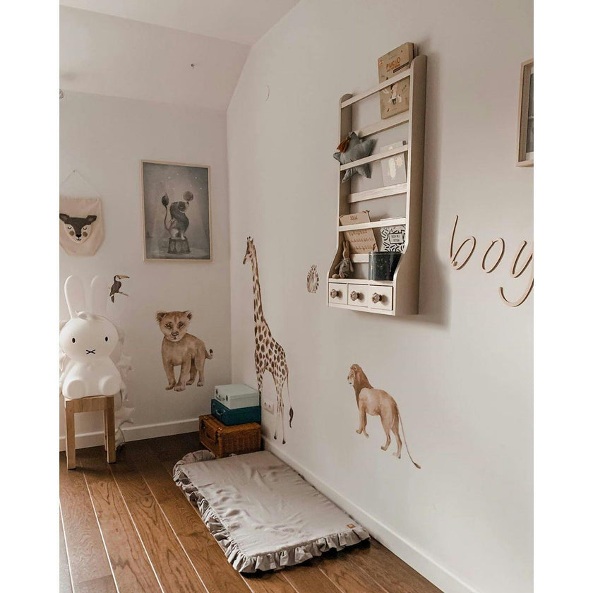 Savanna Animals Wonderland Wall Decal Set