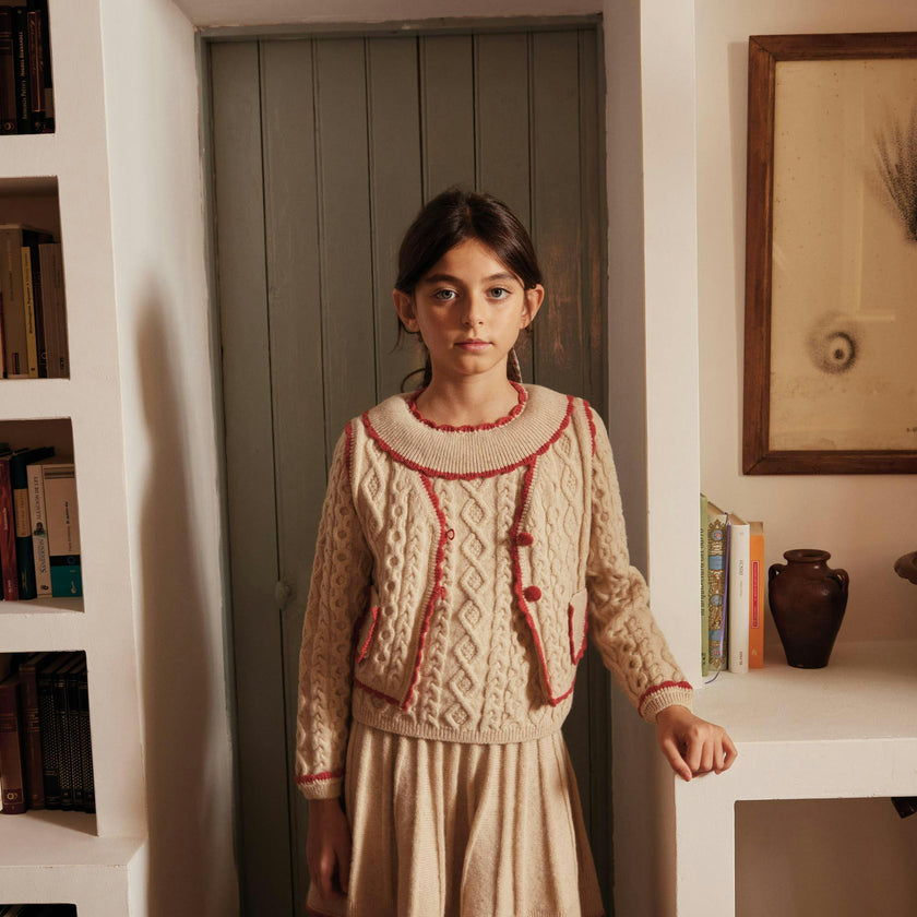 Sienna Skirt Natural Knit