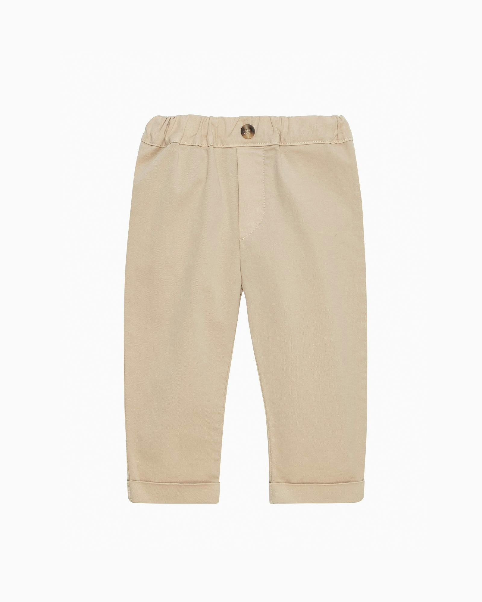 Baby Jacob Pants in Camel