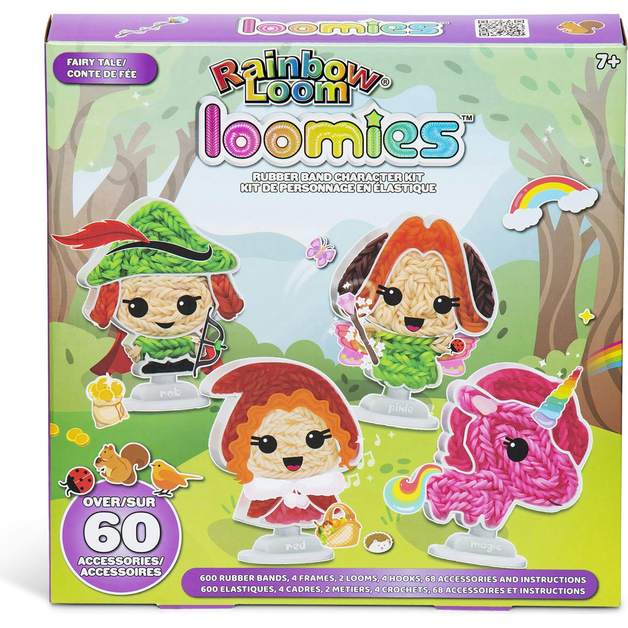 Rainbow Loom: Loomies Fairy Tale Figurines - 4 Character Rubber Band Kit
