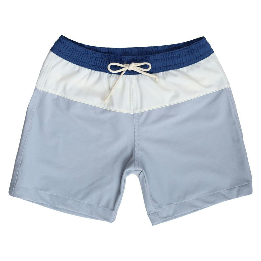 Harry Swim Shorts Cloud Grey And Space Blue