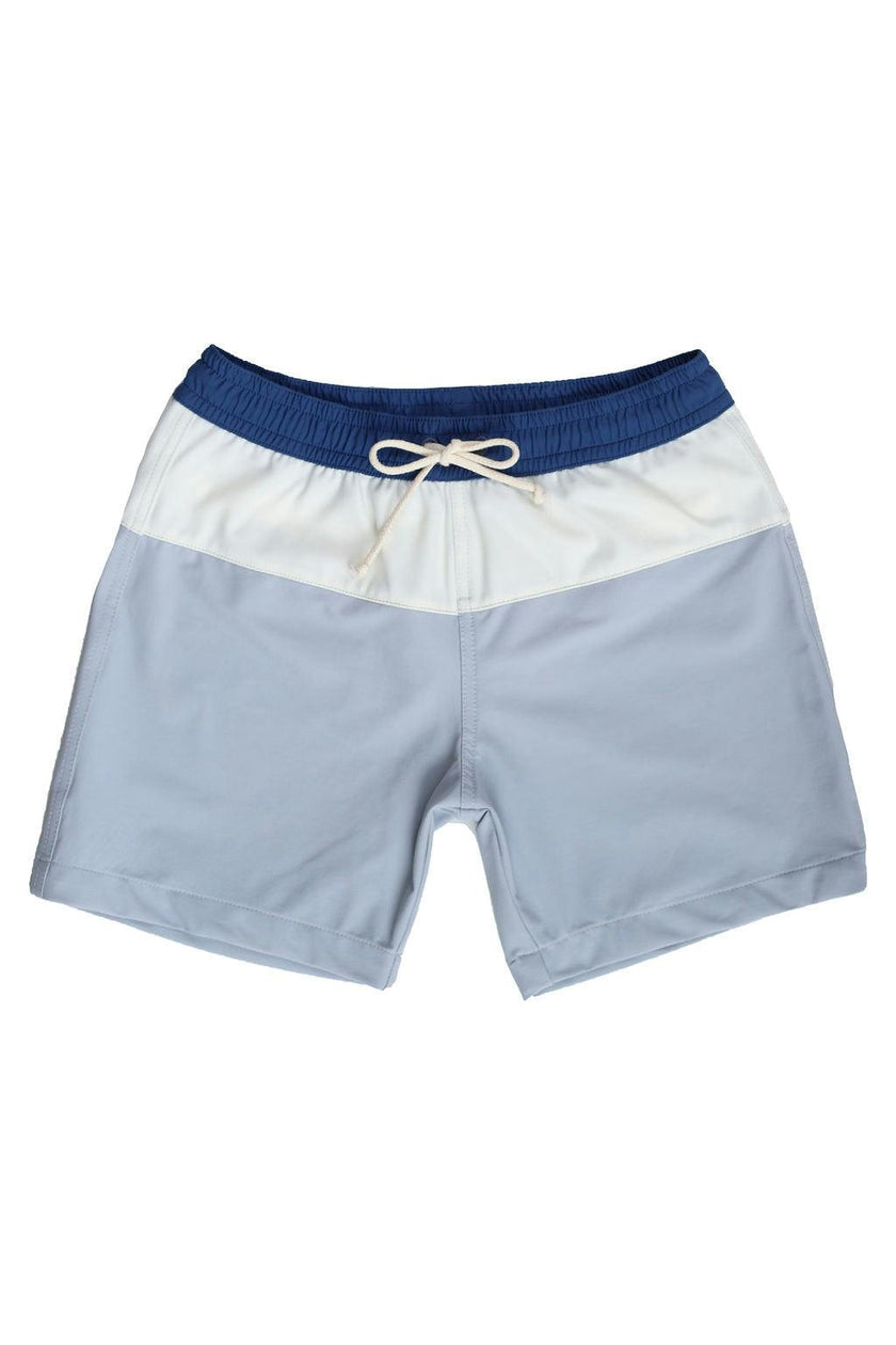 Harry Swim Shorts Cloud Grey And Space Blue
