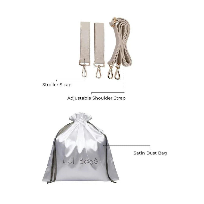 Petit Monaco Diaper Bag | Pastel Pink
