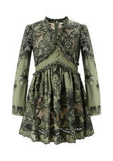 Maia Embroidery Mini Dress