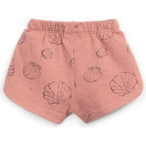 All-Over Clam Print Sweatshorts