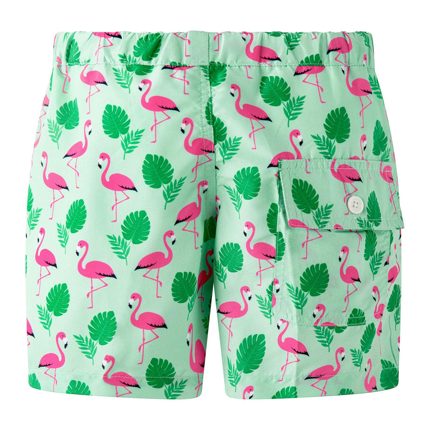 Flamingo Swim Trunks