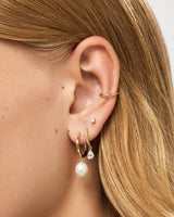 Pearl Hoops - Medium Frida