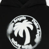 Black Palm Stamp Hoodie