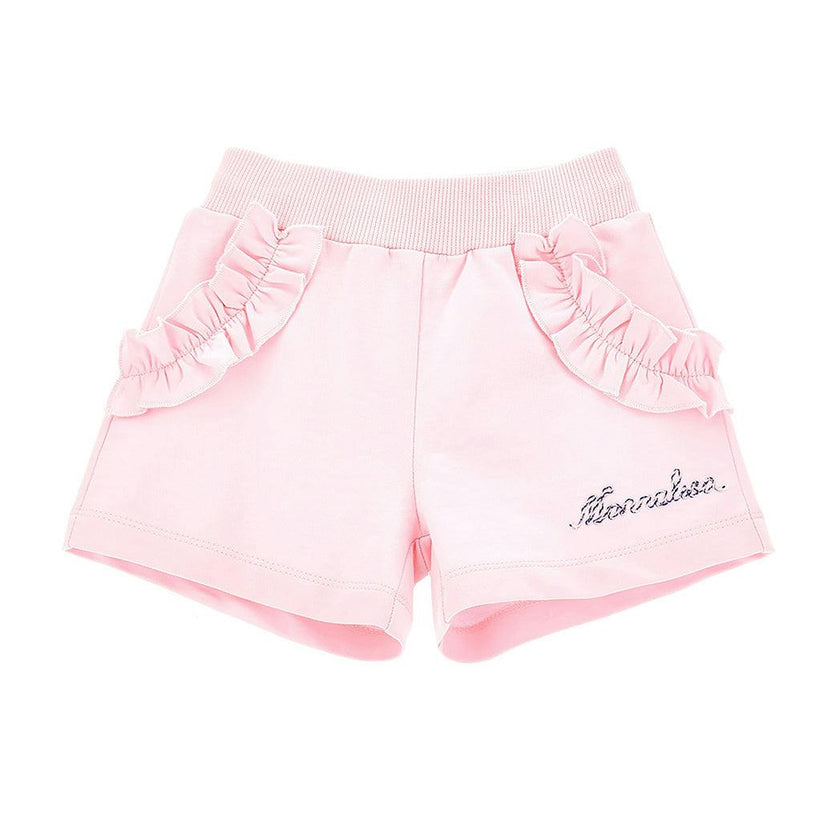 Pink Logo Shorts