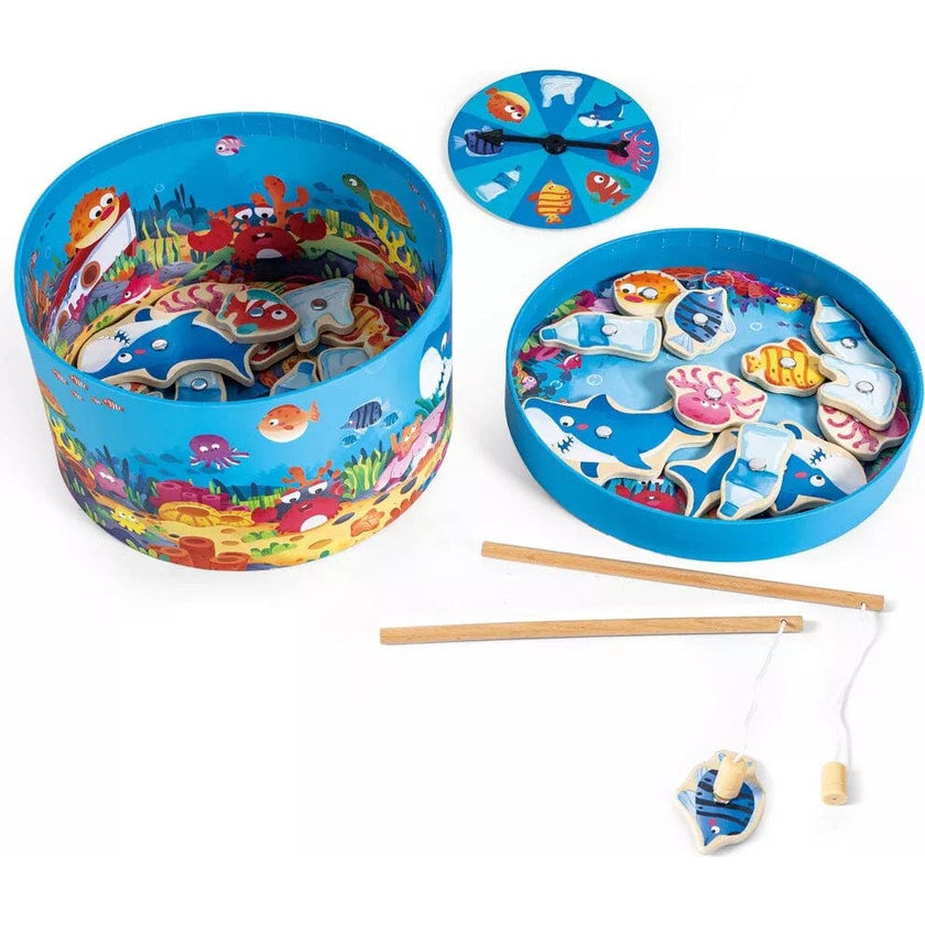 Hape: Save the Seas - 2-In-1 Magnetic Fishing Game