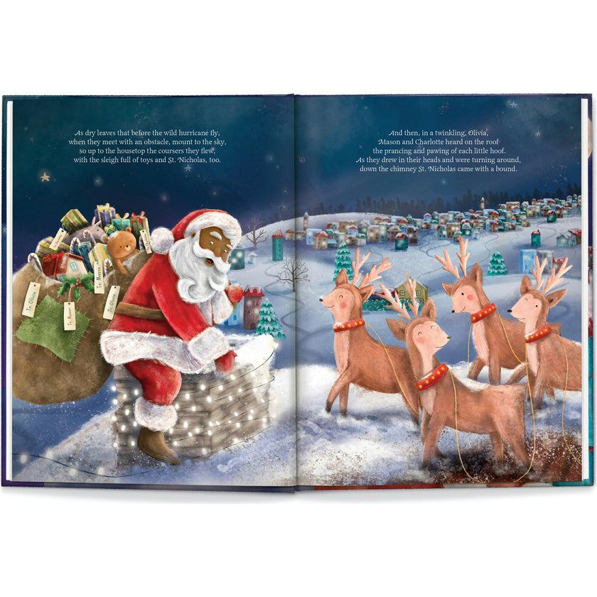 Our Family Night Before Christmas Personalized Book