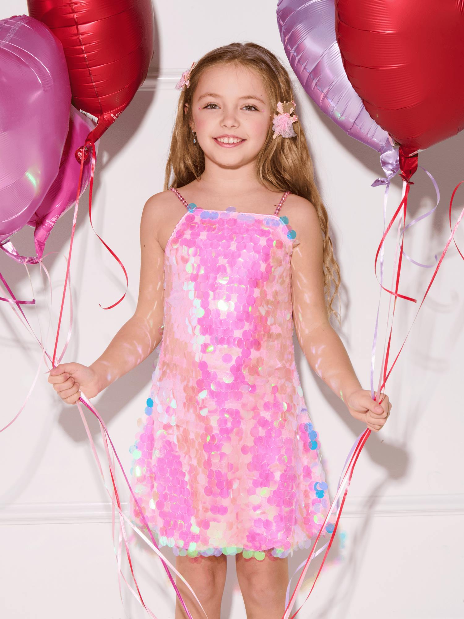 Pink Magic Paillette Dress