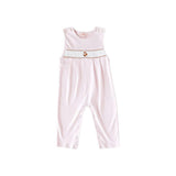 Pink Smocked Romper