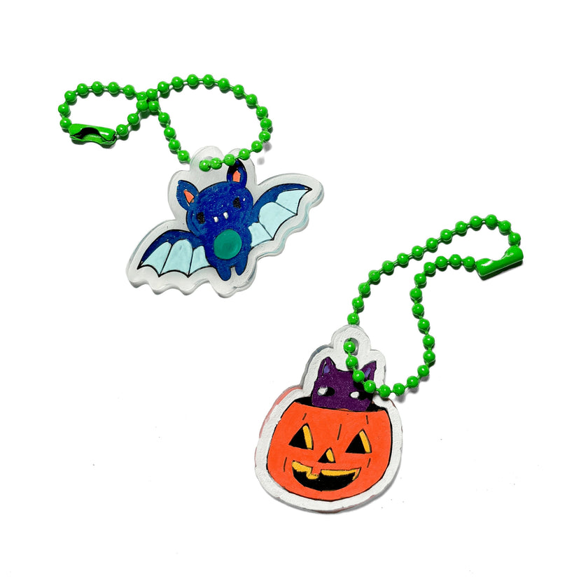 Shrink-Its! Mini DIY Shrink Art Kit - Boo Crew - 5 Charms