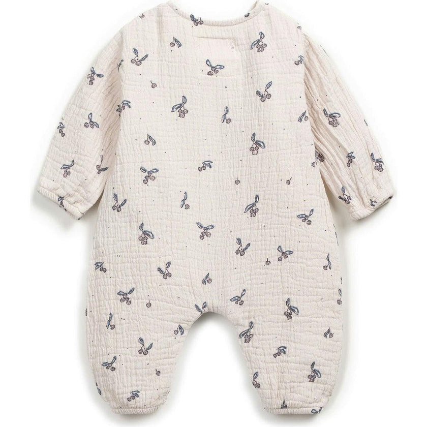 Gauze Kimono Jumpsuit
