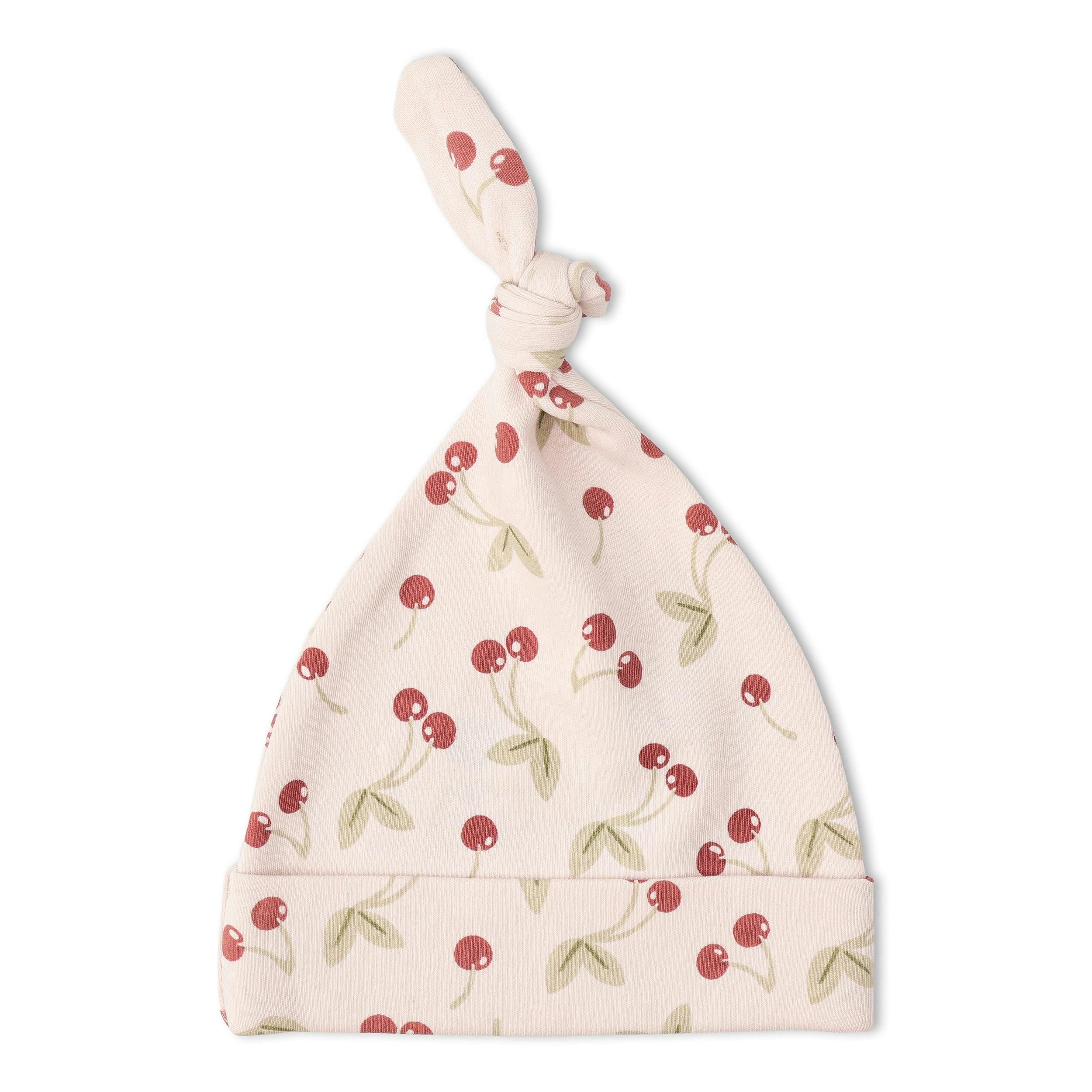 Organic Swaddle Blanket & Hat Set