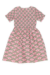 Mini Parker Dress in Floral Fan