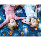Outdoor Blanket - Midnight Poppy