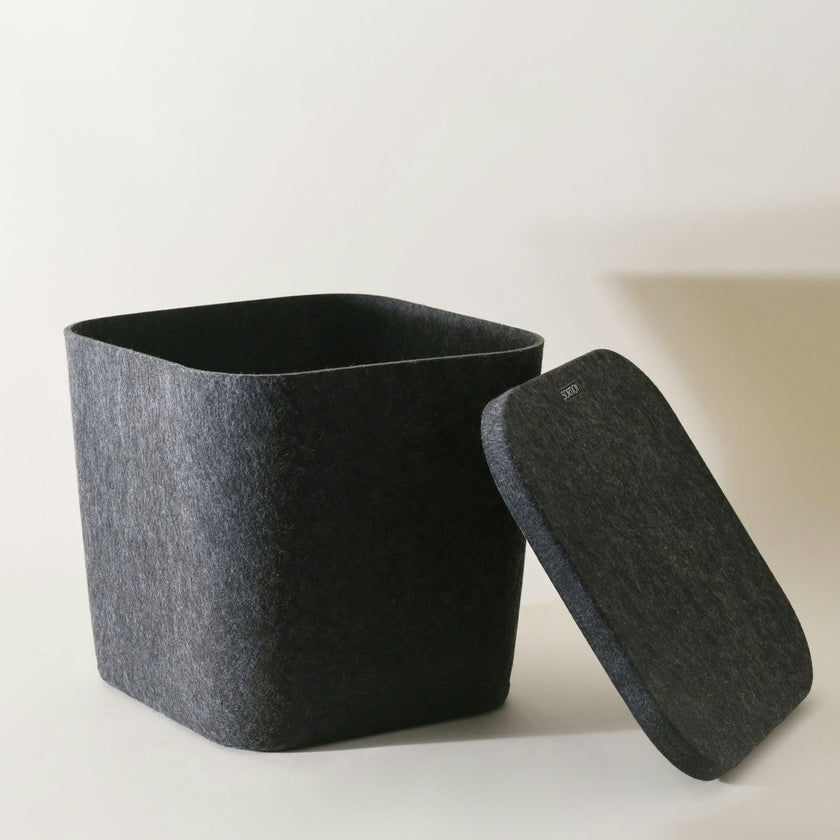 The Sculpted Bin - Original with Lid
