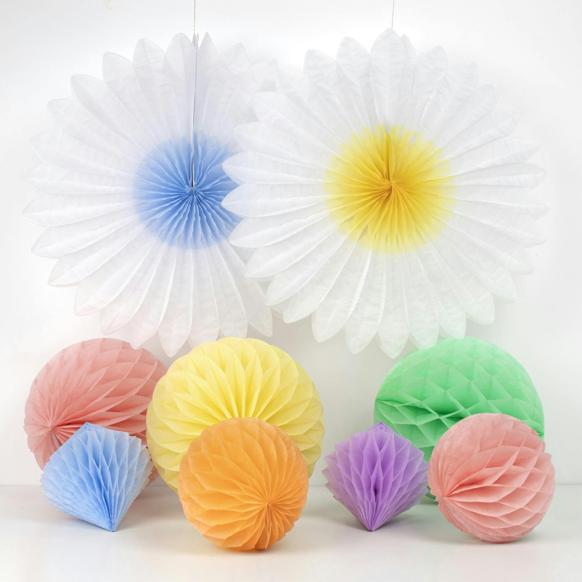 Pastel Honeycomb Decoration Kit