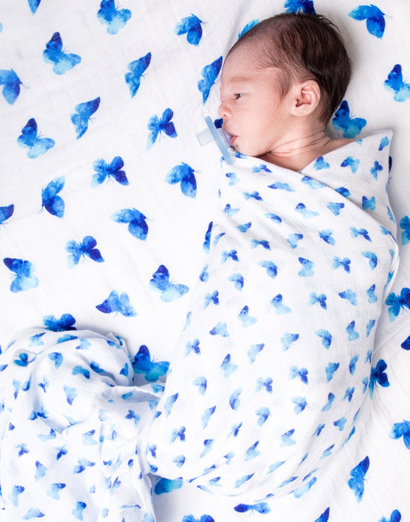 Organic Cotton Muslin Swaddle
