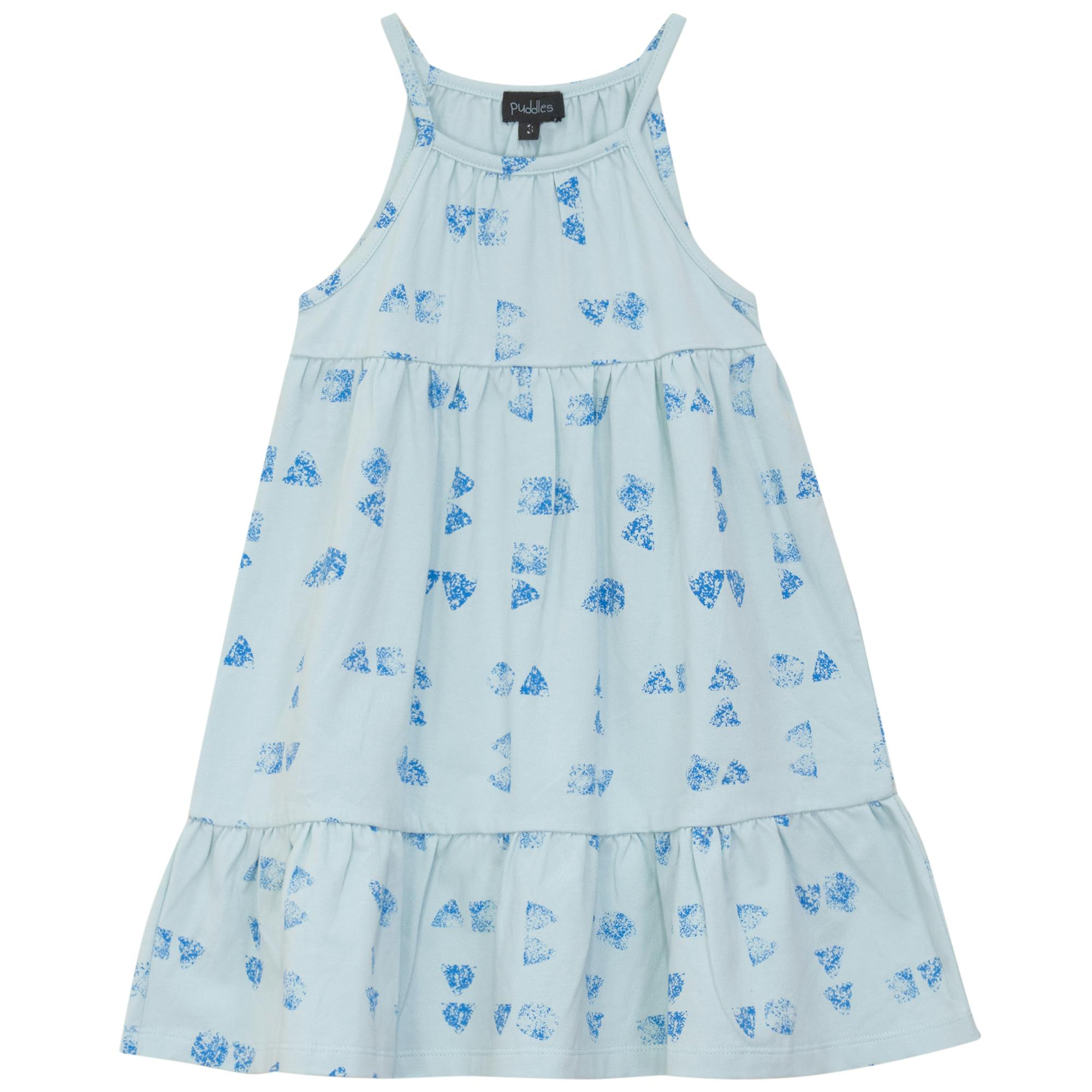 Faded Print Tiered Jumper