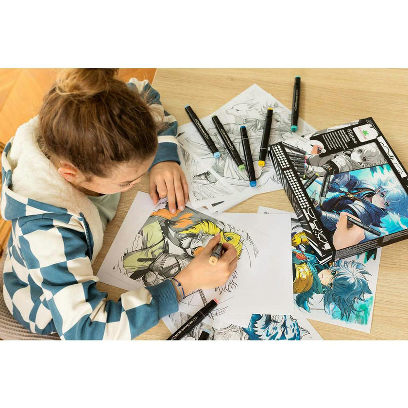 Manga - Layout And Markers Warrior Heroes - 10y+