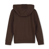 Brown Fleece Hoodie