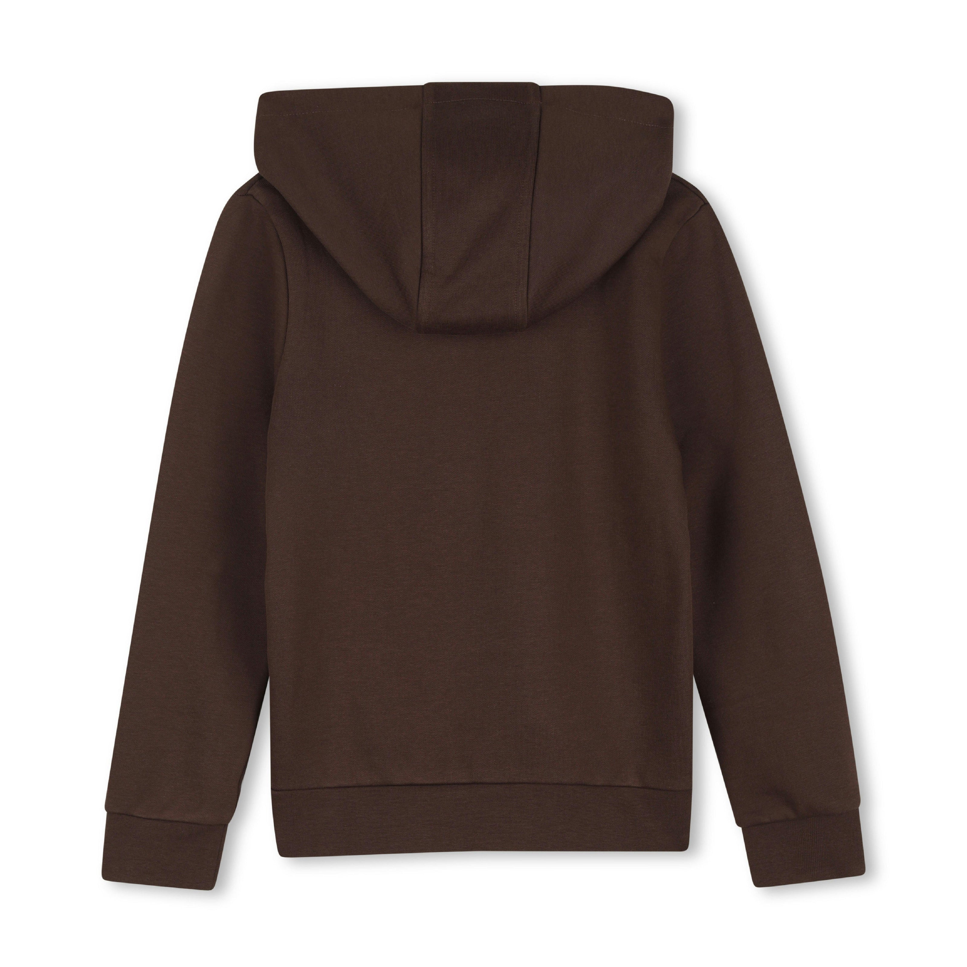 Brown Fleece Hoodie