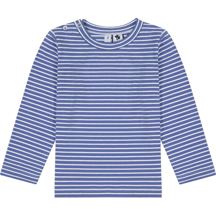 Henry Button Tee, Blue