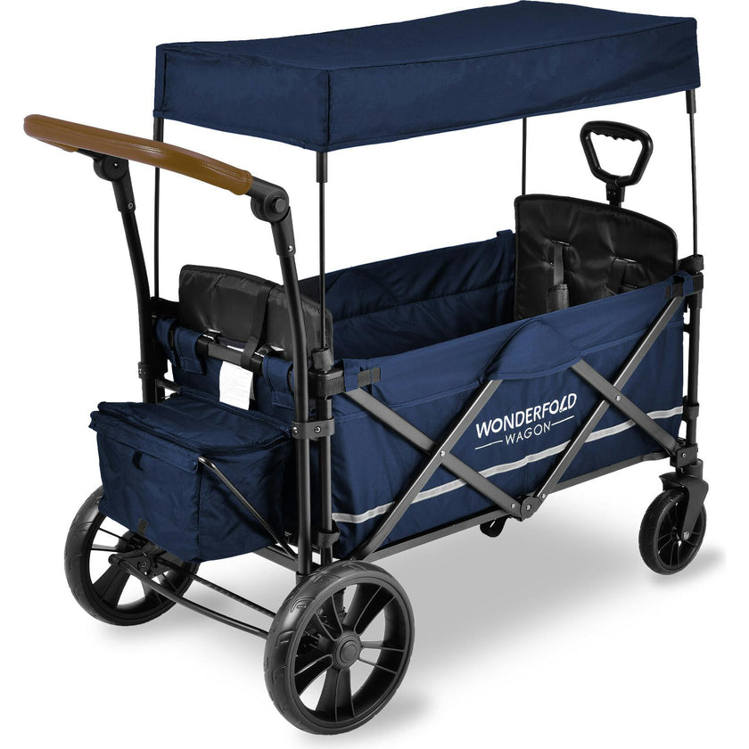 Pull & Push Double Stroller Wagon 2 Seater
