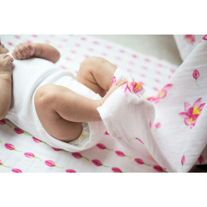 Organic Muslin Swaddle Gift Set