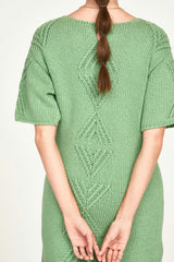 Osaka Short Dress, Green