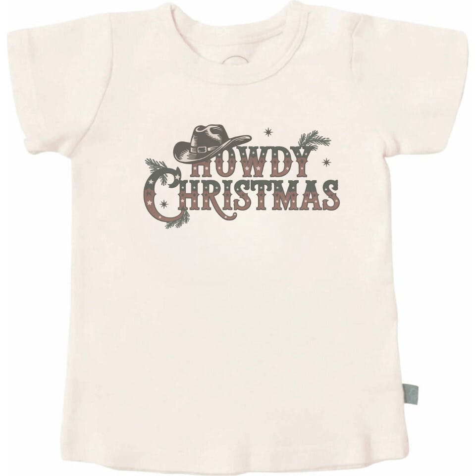 graphic tee | howdy christmas