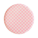 Check It! Tickle Me Pink Dinner Plates