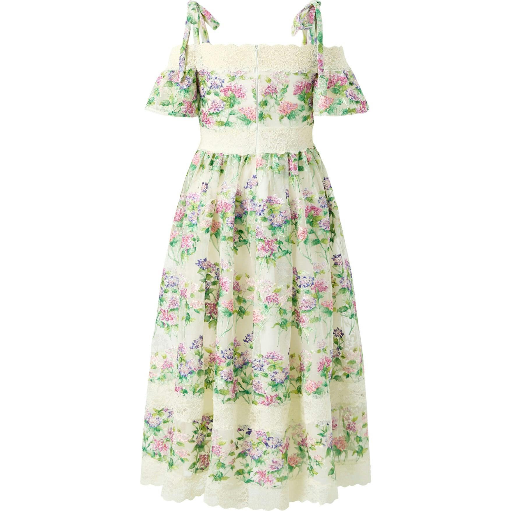 Clementine Embroidered Maxi Dress