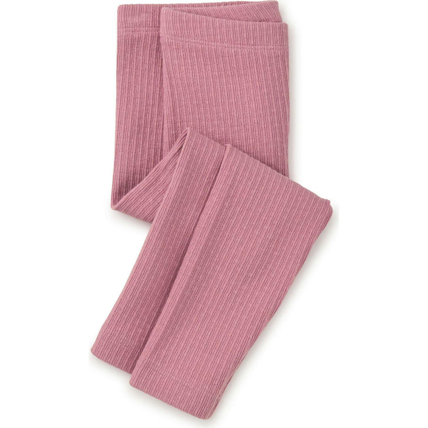 Pointelle Knit Stretch Leggings, Pink