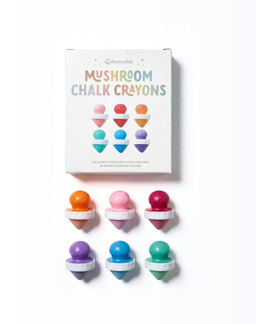 Mushroom Chalk Crayons for Magic Playwall