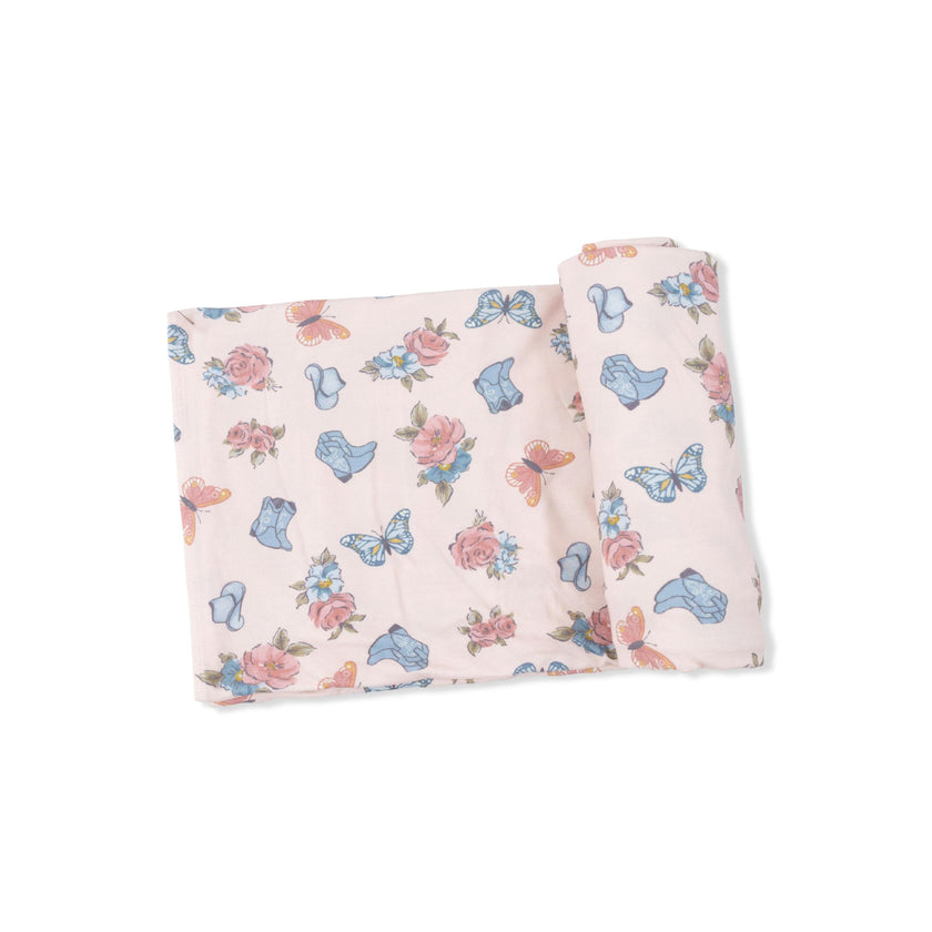 Country Girl Boots - Swaddle Blanket
